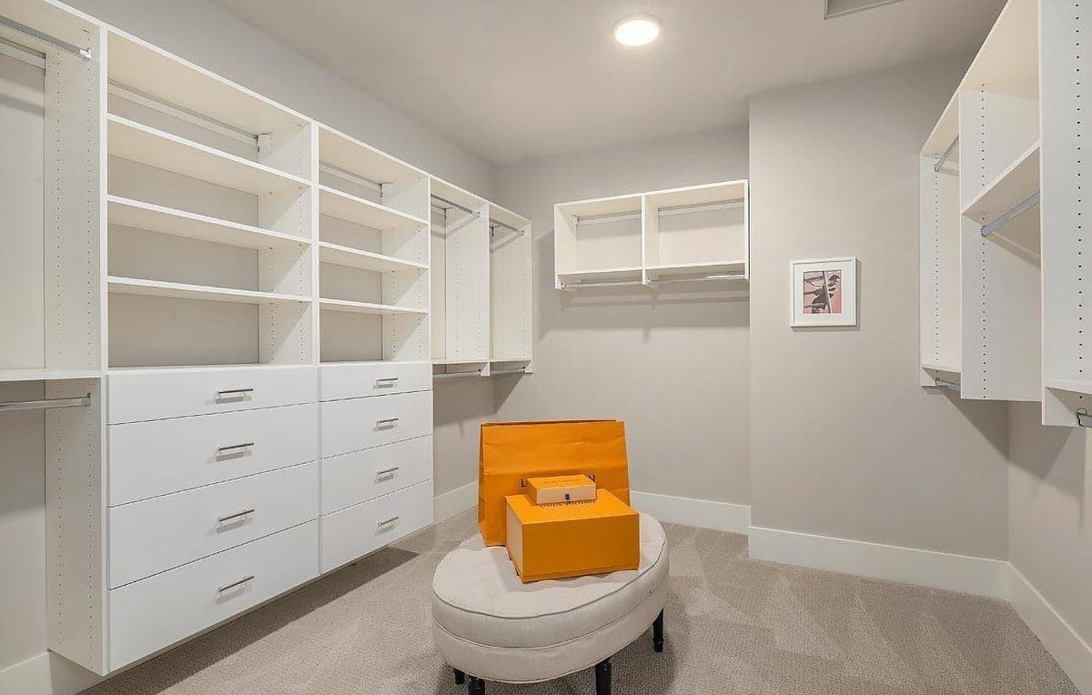 Plan 666137RAF: 5-Bedroom Contemporary House Plan with 2-Story Great Room - Image #13 - Mid Century Modern, Modern, Northwest, Prairie