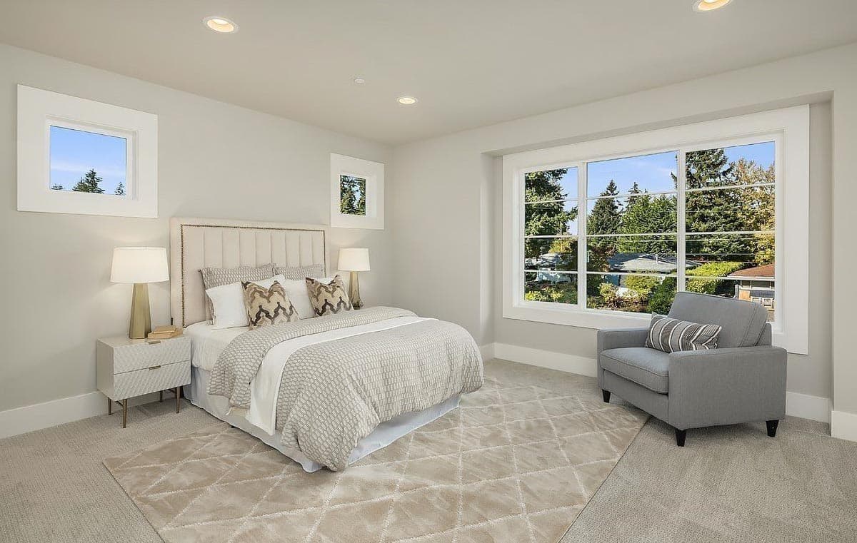 Plan 666137RAF: 5-Bedroom Contemporary House Plan with 2-Story Great Room - Image #16 - Mid Century Modern, Modern, Northwest, Prairie