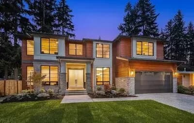 5-Bedroom Contemporary House Plan with 2-Story Great Room