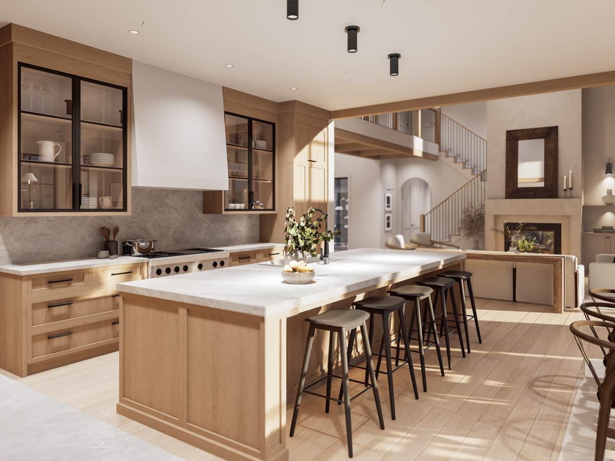 Plan 270044AF: 2-Story Transitional House Plan with Main Floor Master Bedroom - Image #9 - Country, European, Modern Farmhouse, New American, Northwest, Transitional