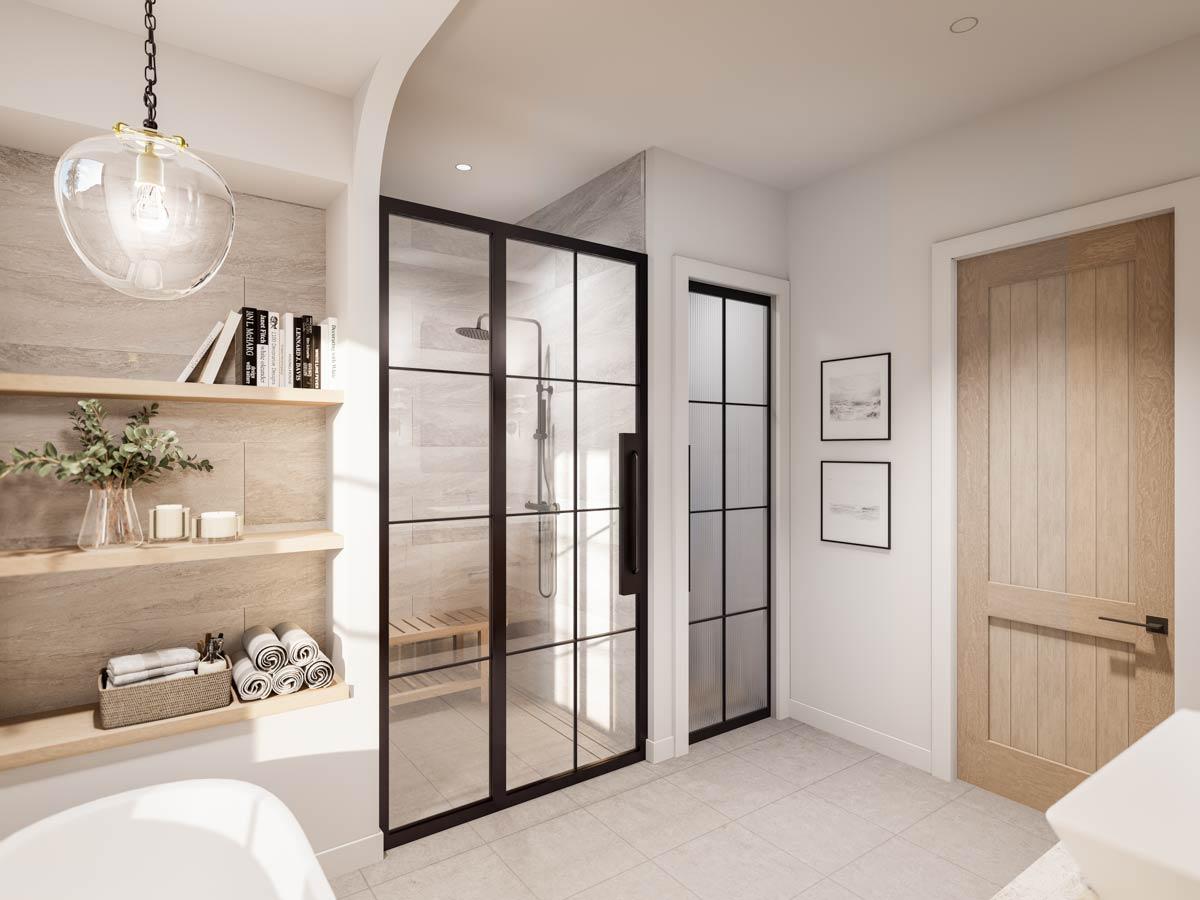 Plan 270044AF: 2-Story Transitional House Plan with Main Floor Master Bedroom - Image #15 - Country, European, Modern Farmhouse, New American, Northwest, Transitional