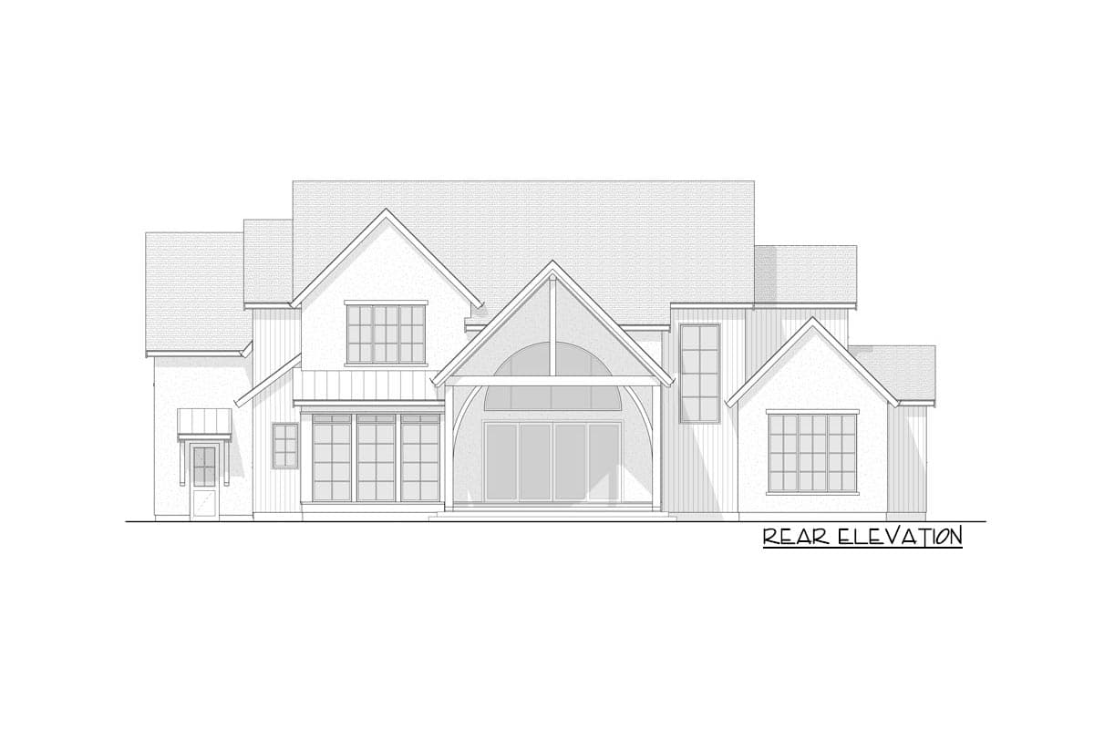 Plan 270044AF: 2-Story Transitional House Plan with Main Floor Master Bedroom - Image #20 - Country, European, Modern Farmhouse, New American, Northwest, Transitional