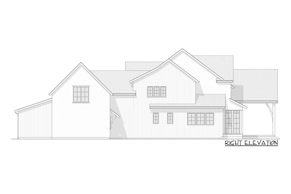 Plan 270044AF: 2-Story Transitional House Plan with Main Floor Master Bedroom - Image #21 - Country, European, Modern Farmhouse, New American, Northwest, Transitional