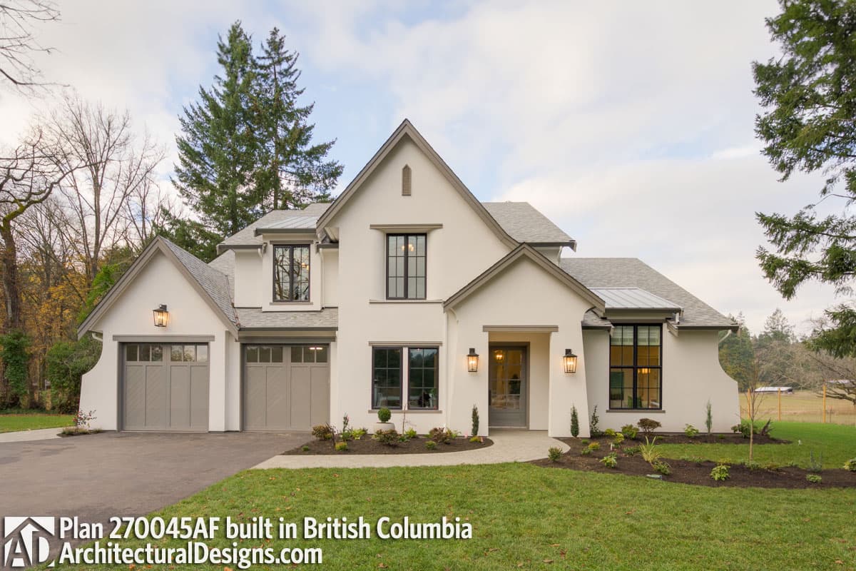 build gallery item - House Plan 270045AF Comes to Life in British Columbia