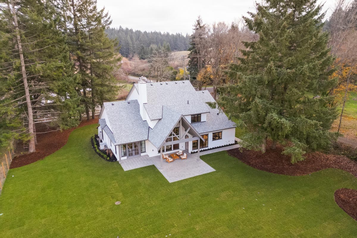 Plan 270045AF: 4 Bed Transitional House Plan with Vaulted Spaces Indoors and Out - 3402 Sq Ft - Image #5 - Contemporary, Country, European, Traditional, Transitional