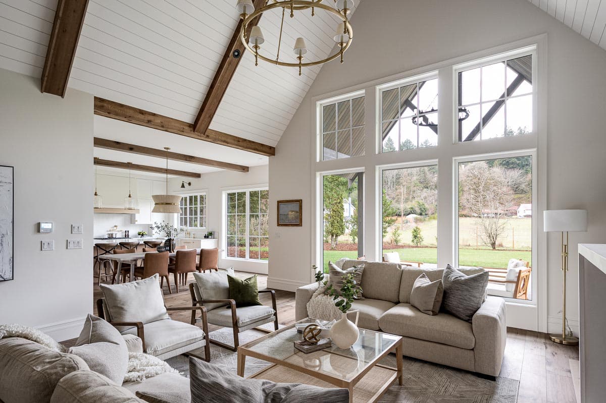 Plan 270045AF: 4 Bed Transitional House Plan with Vaulted Spaces Indoors and Out - 3402 Sq Ft - Image #10 - Contemporary, Country, European, Traditional, Transitional