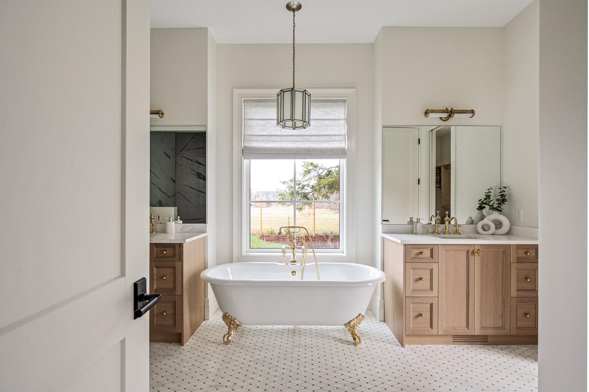 Plan 270045AF: 4 Bed Transitional House Plan with Vaulted Spaces Indoors and Out - 3402 Sq Ft - Image #15 - Contemporary, Country, European, Traditional, Transitional