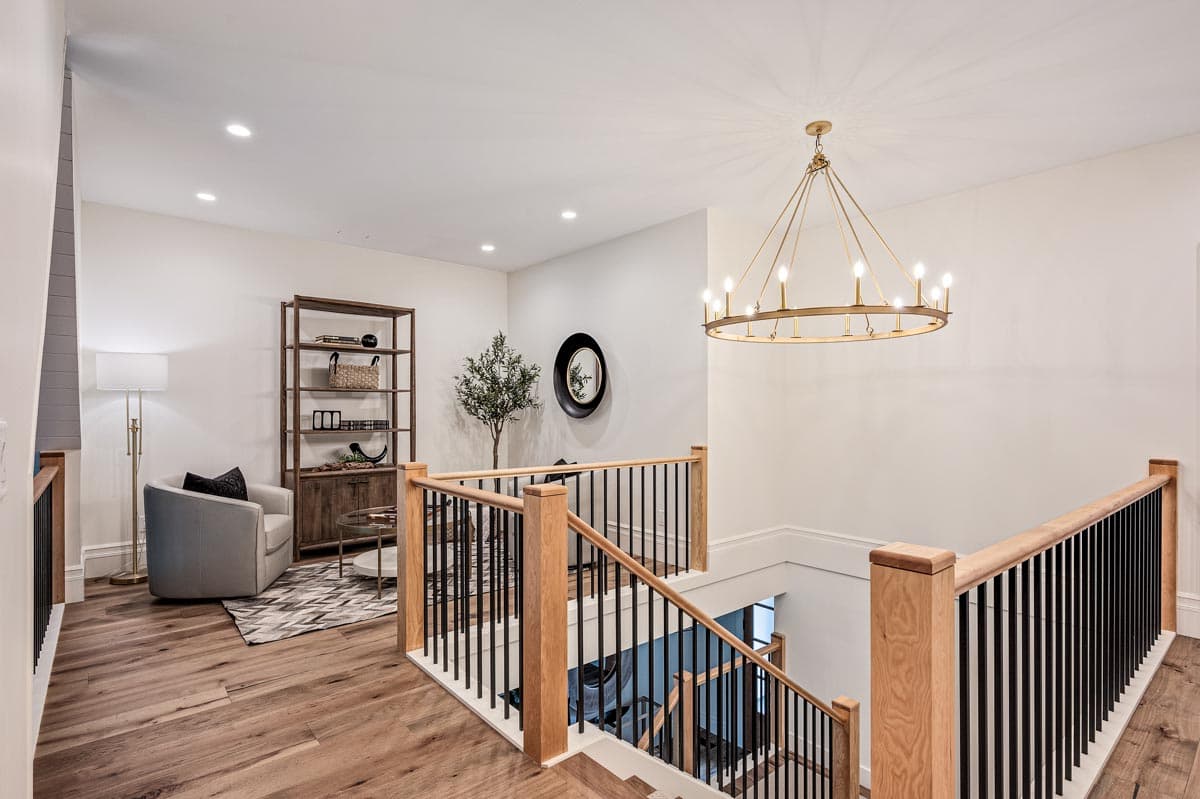 Plan 270045AF: 4 Bed Transitional House Plan with Vaulted Spaces Indoors and Out - 3402 Sq Ft - Image #18 - Contemporary, Country, European, Traditional, Transitional