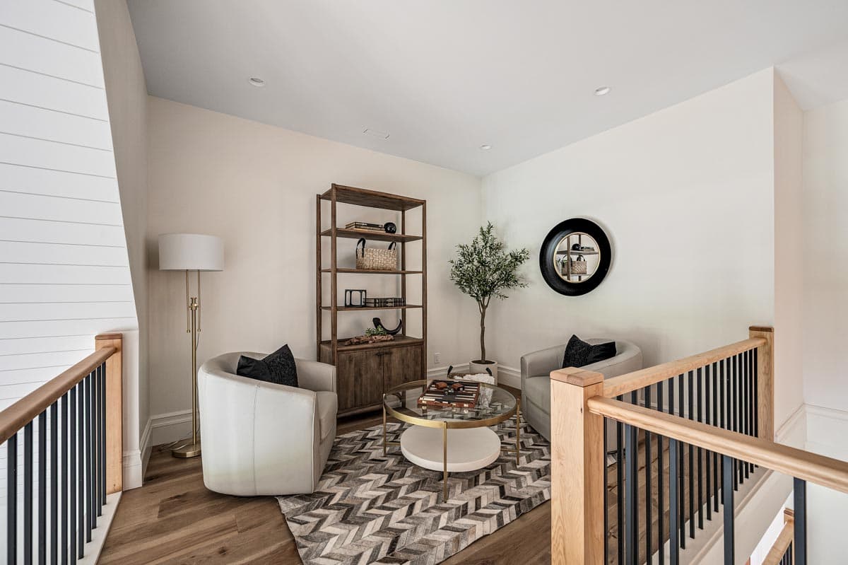 Plan 270045AF: 4 Bed Transitional House Plan with Vaulted Spaces Indoors and Out - 3402 Sq Ft - Image #19 - Contemporary, Country, European, Traditional, Transitional