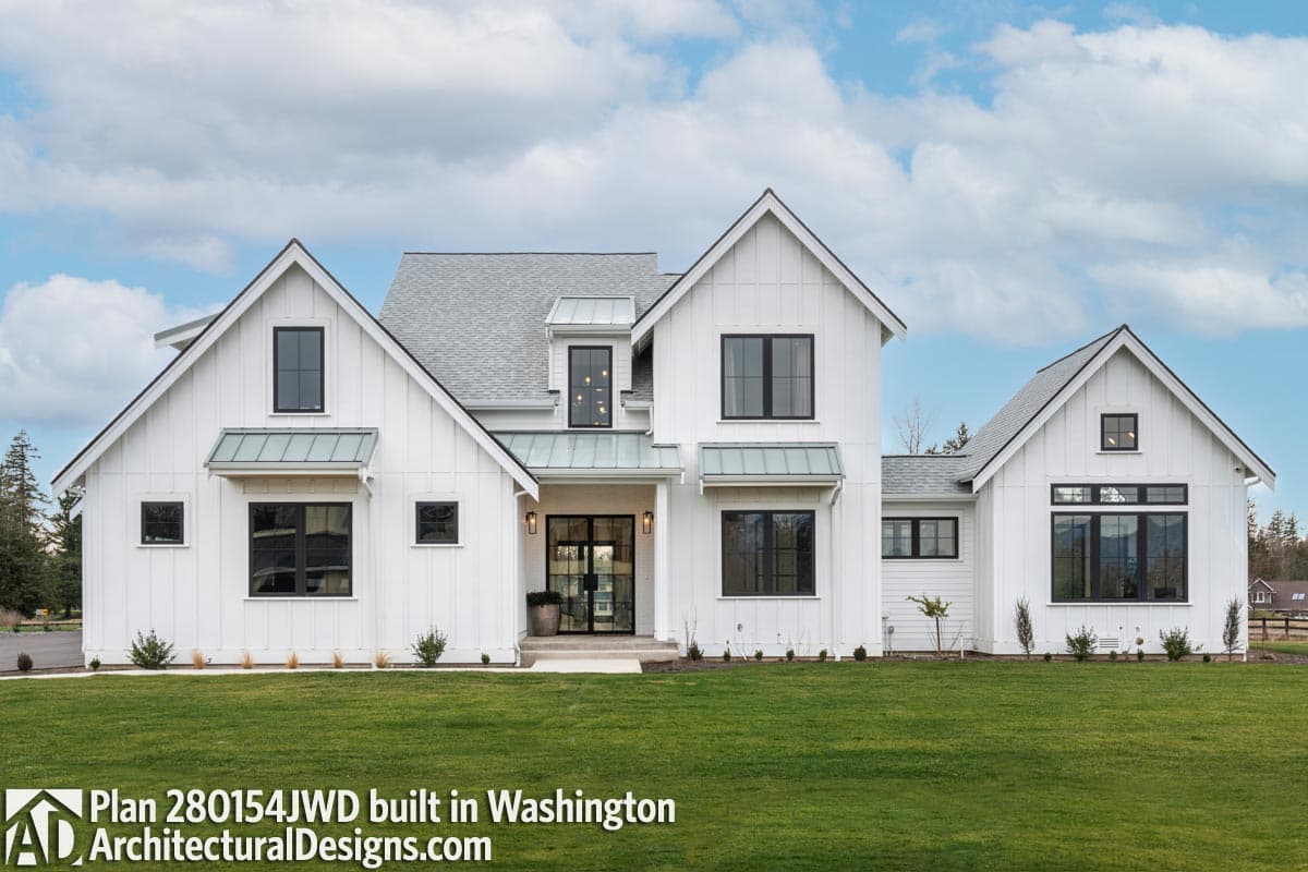 build gallery item - Modern Farmhouse Plan 280154JWD Comes to Life in Washington
