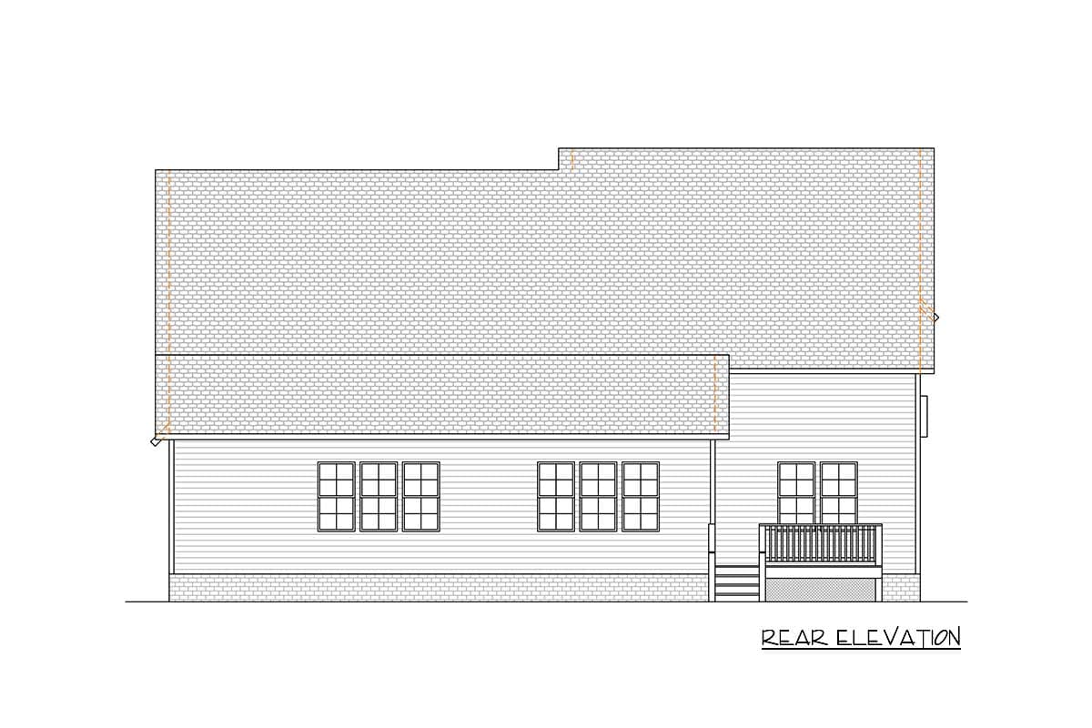 Plan 260013RVC: Farmhouse Plan with Home Office and Side-Entry Garage - 3458 Sq Ft - Image #24 - Country, Farmhouse, Modern Farmhouse