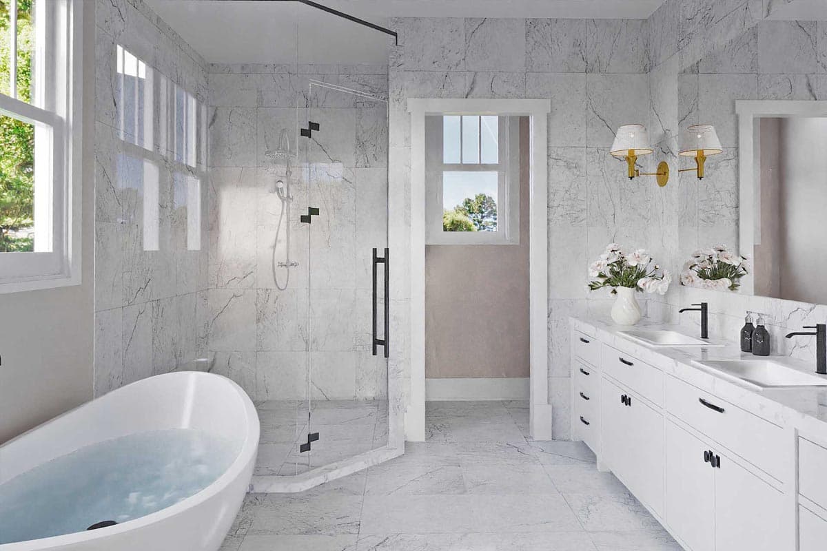 Plan 50199PH: Traditional Country Home Plan with Finished Attic and Optional Basement - Image #9 - Country, Traditional