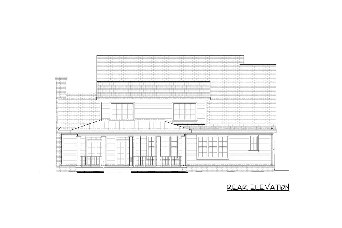 Plan 865005SHW: New American Craftsman Plan with Main-floor Primary Bedroom - 2836 Sq Ft - Image #7 - Craftsman, New American