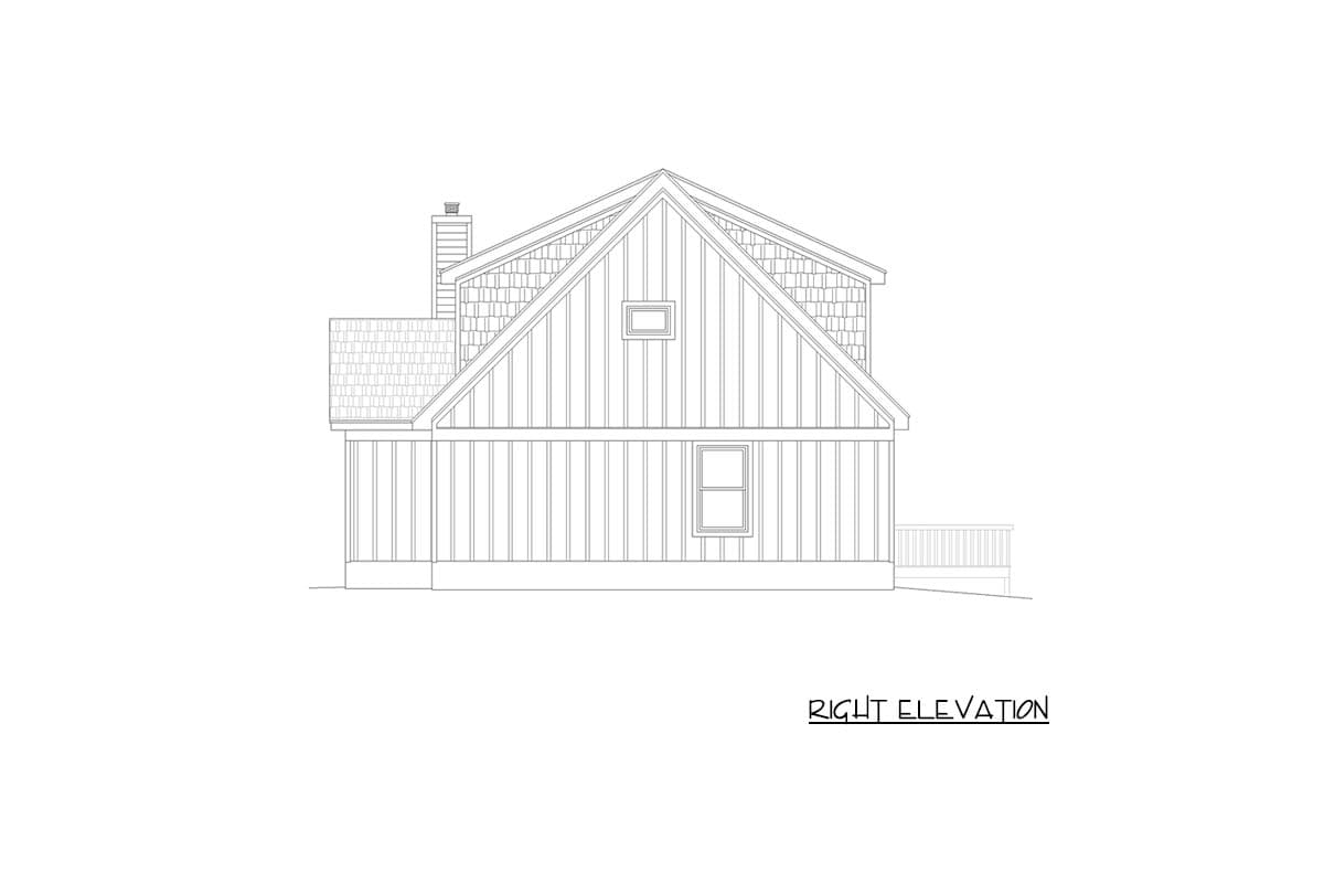 Plan 68901VR: 2-story Mountain House Plan with Two Master Suites and a Wraparound Deck - Image #6 - Country, Mountain, Rustic, Traditional, Vacation