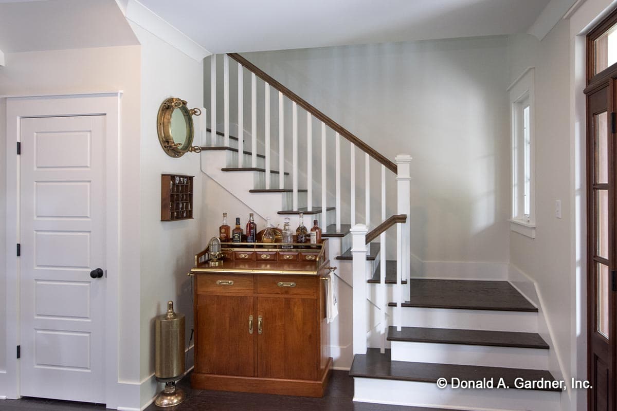 Plan 444181GDN: Modern Farmhouse with Cupola-lit Upstairs Loft and an Angled 2-Car Garage - 2018 Sq Ft - Image #8 - Country, Farmhouse, Modern Farmhouse, Southern, Traditional