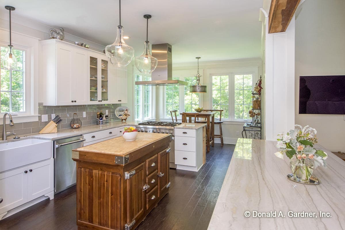 Plan 444181GDN: Modern Farmhouse with Cupola-lit Upstairs Loft and an Angled 2-Car Garage - 2018 Sq Ft - Image #14 - Country, Farmhouse, Modern Farmhouse, Southern, Traditional