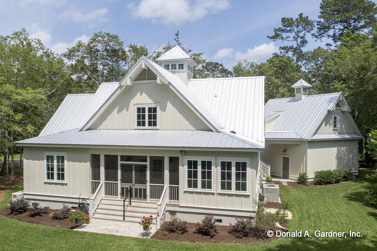 Plan 444181GDN: Modern Farmhouse with Cupola-lit Upstairs Loft and an Angled 2-Car Garage - 2018 Sq Ft - Image #21 - Country, Farmhouse, Modern Farmhouse, Southern, Traditional