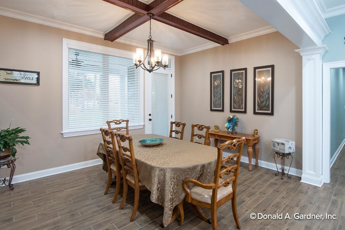 Plan 444196GDN: Arts-and-Crafts Style Home Plan with Vaulted Flex Room - Image #8 - Craftsman, Ranch