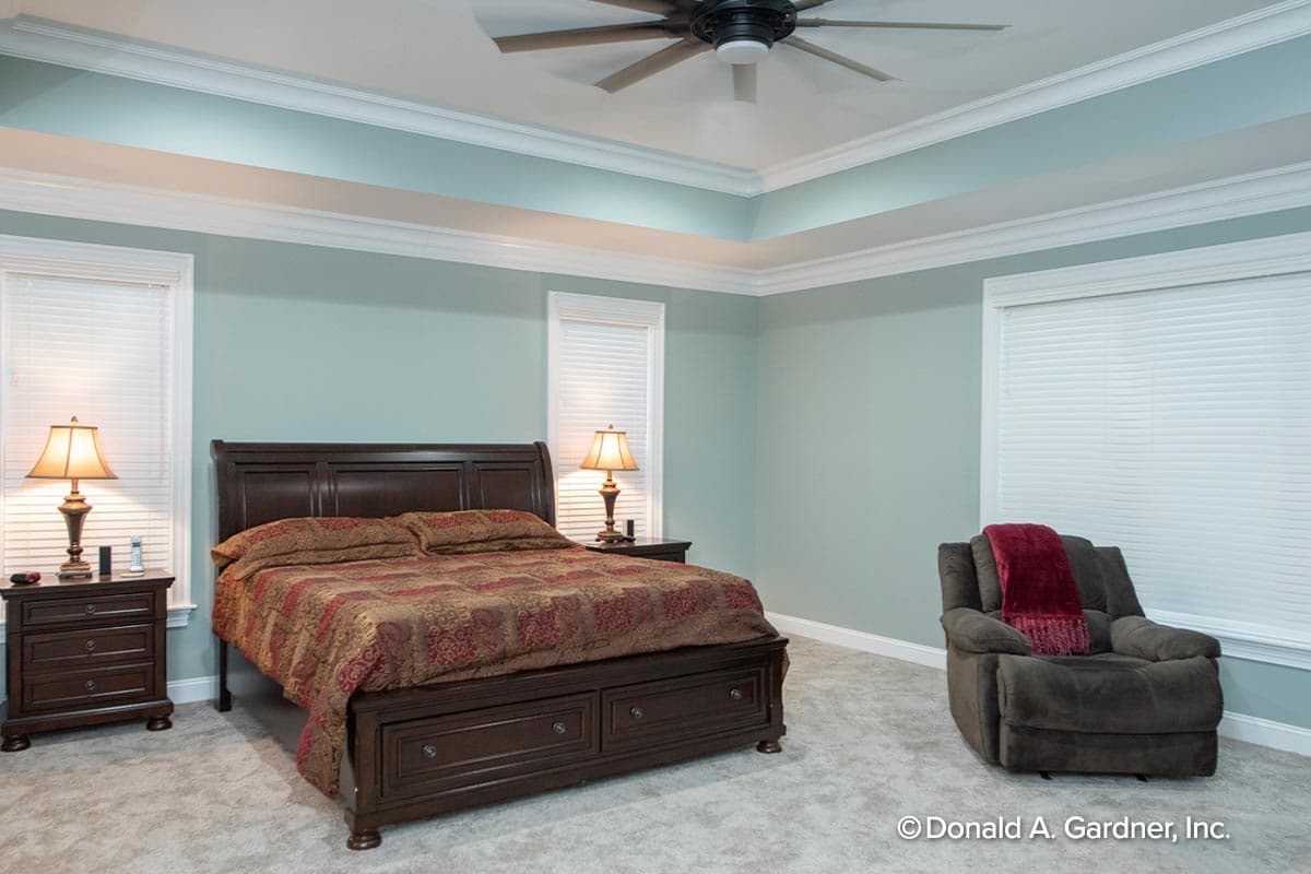 Plan 444196GDN: Arts-and-Crafts Style Home Plan with Vaulted Flex Room - Image #10 - Craftsman, Ranch