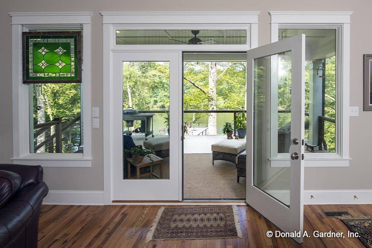 Plan 444212GDN: 3-Bed Cottage House Plan with 2-Story Great Room - 2381 Sq Ft - Image #6 - Mountain, Southern