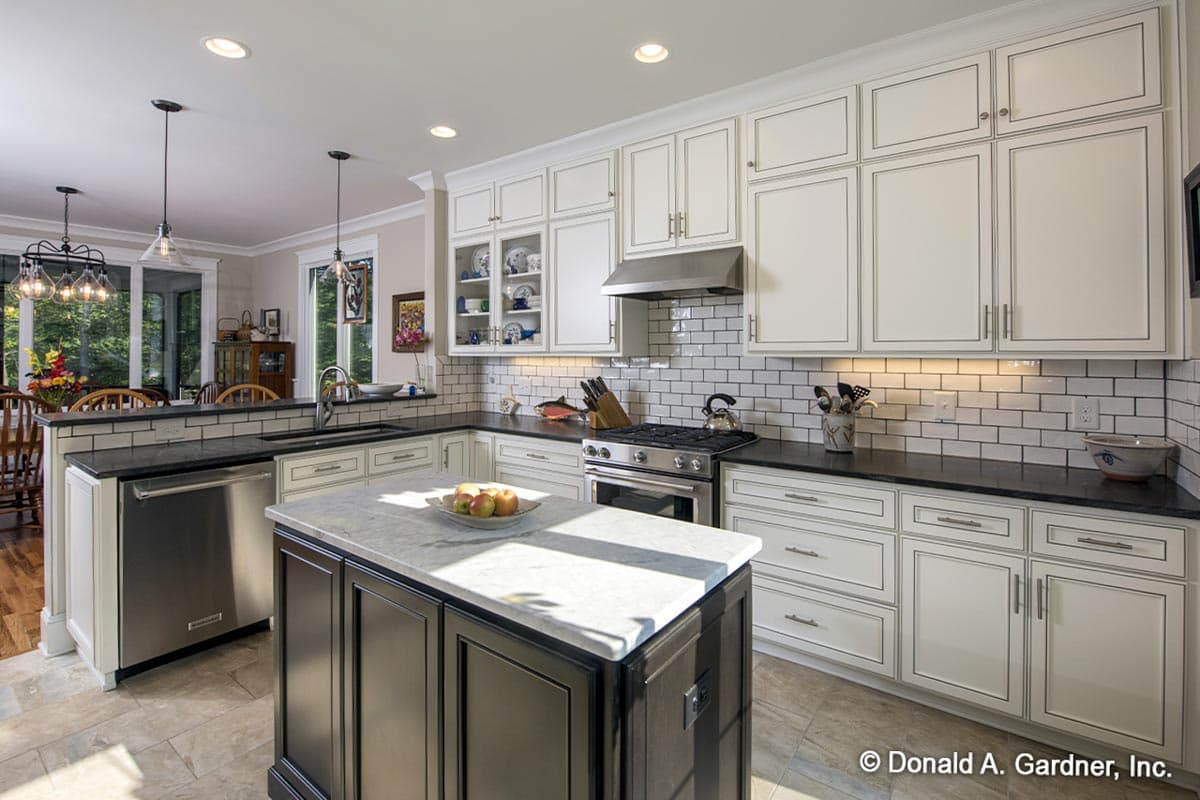 Plan 444212GDN: 3-Bed Cottage House Plan with 2-Story Great Room - 2381 Sq Ft - Image #8 - Mountain, Southern