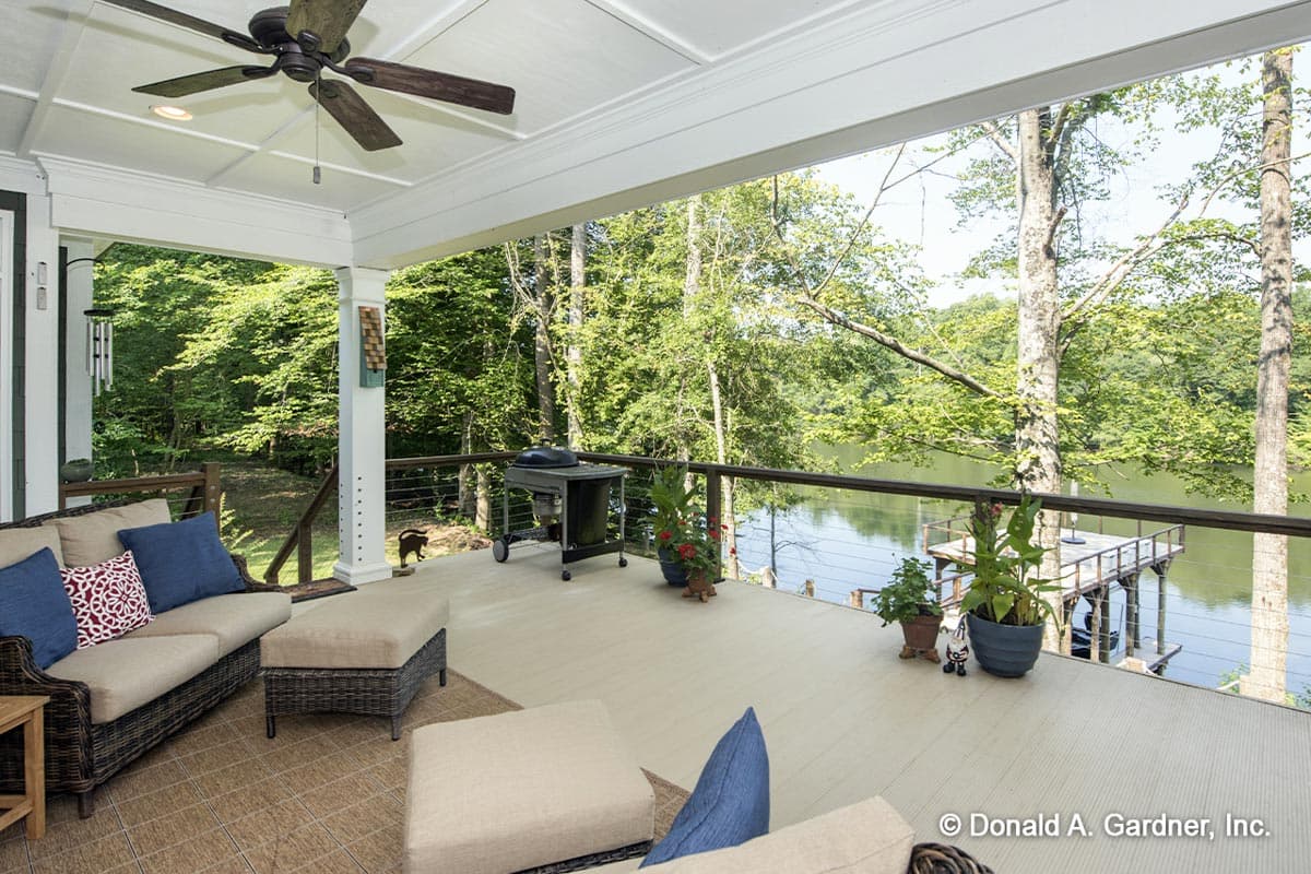 Plan 444212GDN: 3-Bed Cottage House Plan with 2-Story Great Room - 2381 Sq Ft - Image #16 - Mountain, Southern