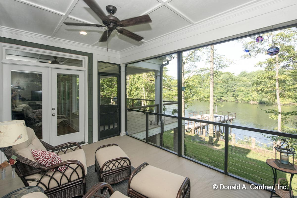 Plan 444212GDN: 3-Bed Cottage House Plan with 2-Story Great Room - 2381 Sq Ft - Image #18 - Mountain, Southern