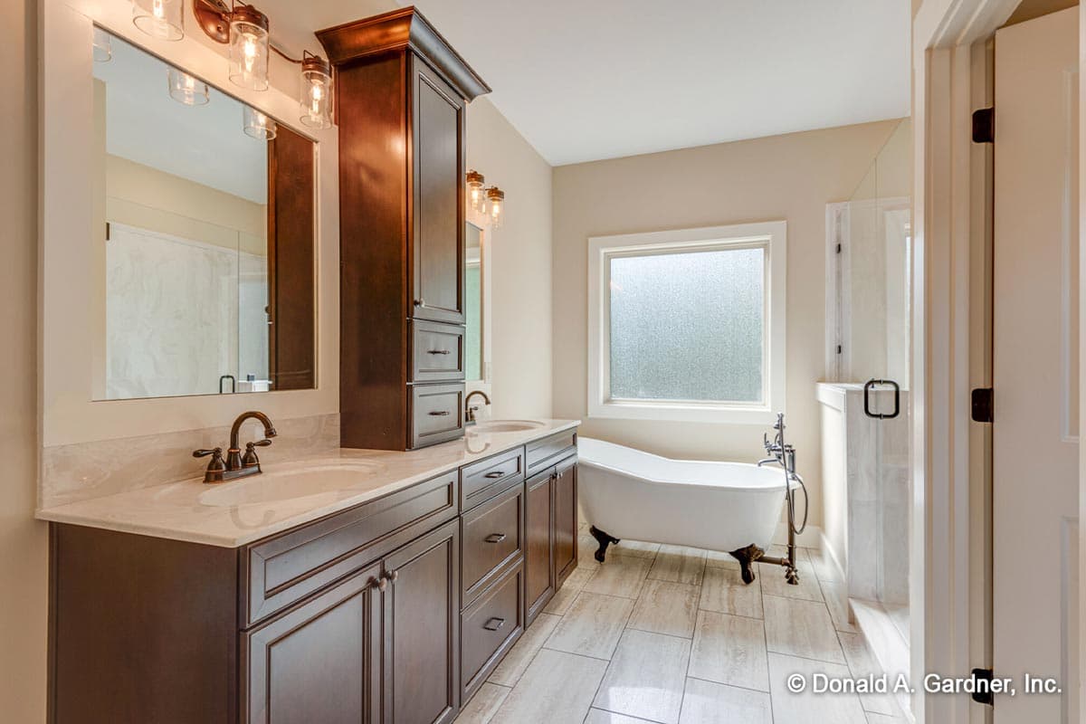 Plan 444221GDN: 3-Bed Modern Farmhouse Plan with Optional Bonus Room - Image #9 - Cottage, Country, Craftsman, Modern Farmhouse