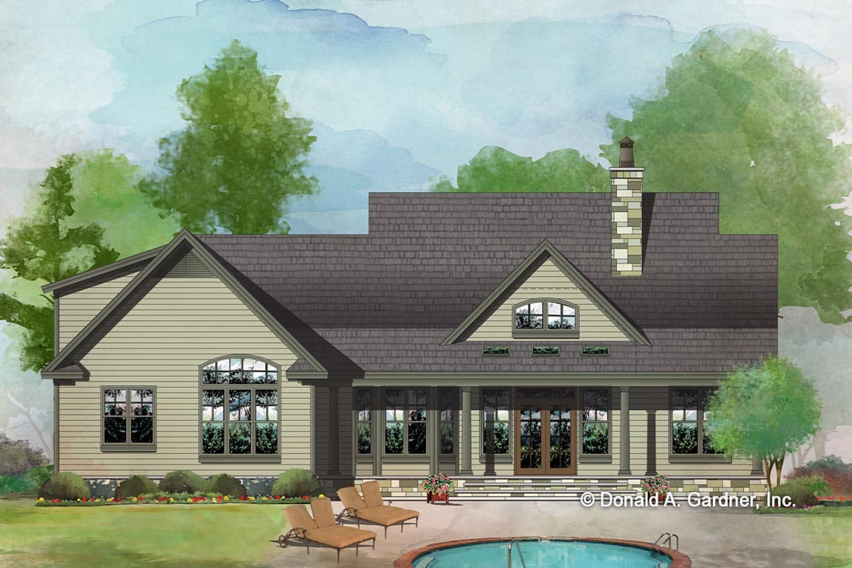 Plan 444221GDN: 3-Bed Modern Farmhouse Plan with Optional Bonus Room - Image #14 - Cottage, Country, Craftsman, Modern Farmhouse