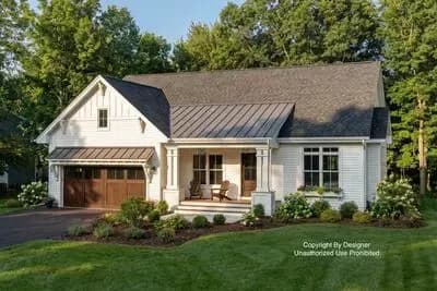 3 Bed New American Farmhouse with Home Office