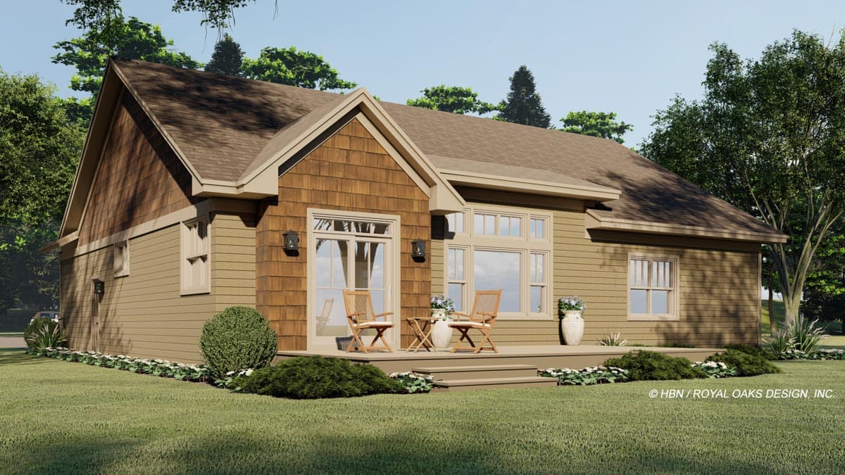 Plan 14706RK: Single Story Craftsman Home Plan with Home Office and 3 Bedrooms - 1762 Sq Ft - Image #7 - Bungalow, Cottage, Craftsman, Northwest, Ranch