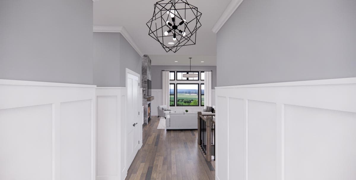 Plan 14707RK: Single Story Modern Farmhouse Plan with Home Office and 3 Bedrooms - 1762 Sq Ft - Image #8 - Country, Farmhouse, Modern Farmhouse, New American, Ranch