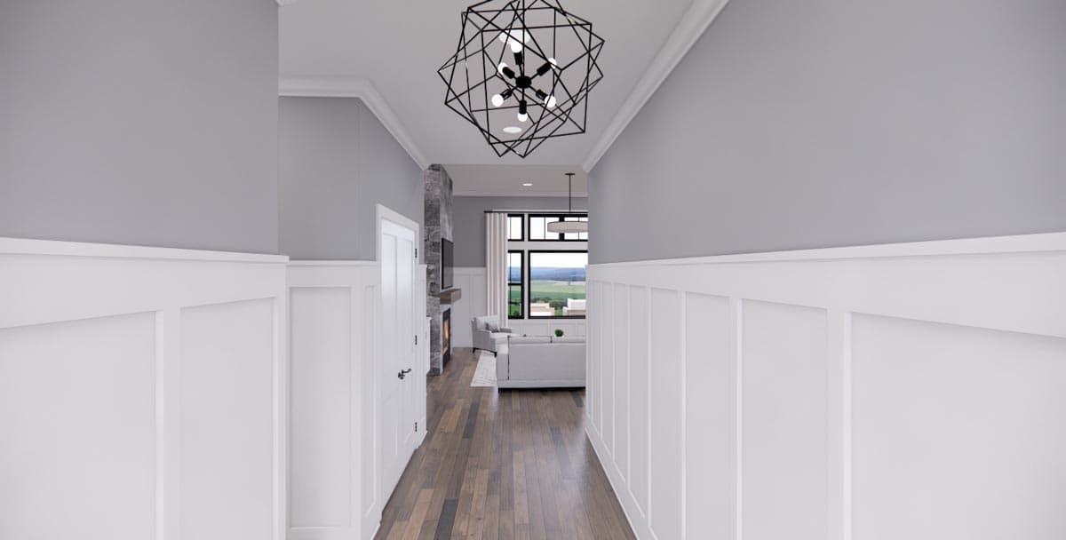 Plan 14707RK: Single Story Modern Farmhouse Plan with Home Office and 3 Bedrooms - 1762 Sq Ft - Image #9 - Country, Farmhouse, Modern Farmhouse, New American, Ranch