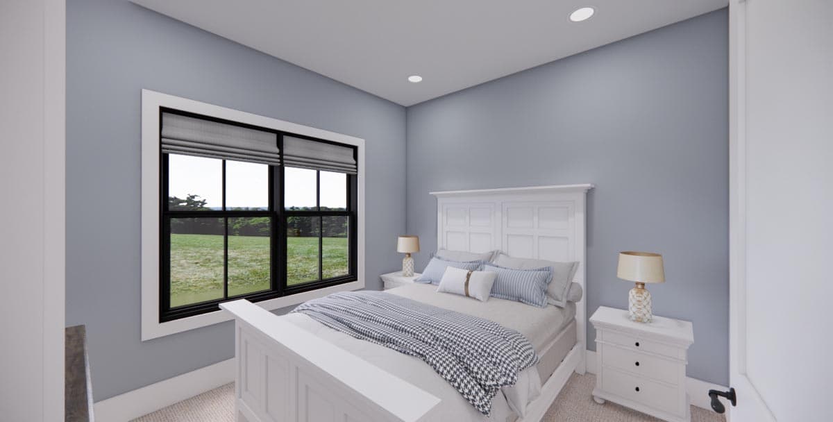 Plan 14707RK: Single Story Modern Farmhouse Plan with Home Office and 3 Bedrooms - 1762 Sq Ft - Image #19 - Country, Farmhouse, Modern Farmhouse, New American, Ranch