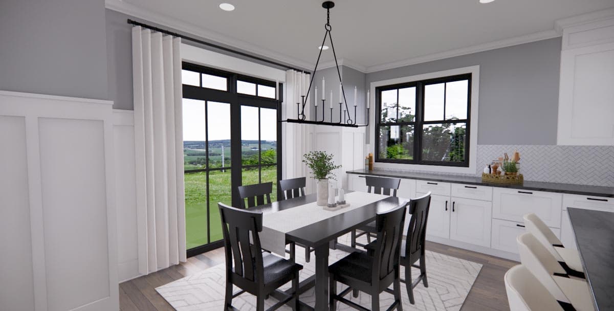 Plan 14707RK: Single Story Modern Farmhouse Plan with Home Office and 3 Bedrooms - 1762 Sq Ft - Image #33 - Country, Farmhouse, Modern Farmhouse, New American, Ranch
