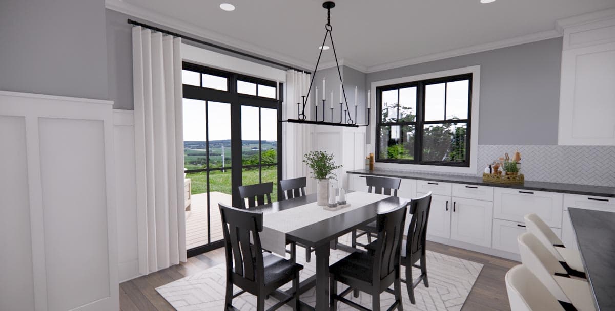 Plan 14707RK: Single Story Modern Farmhouse Plan with Home Office and 3 Bedrooms - 1762 Sq Ft - Image #34 - Country, Farmhouse, Modern Farmhouse, New American, Ranch