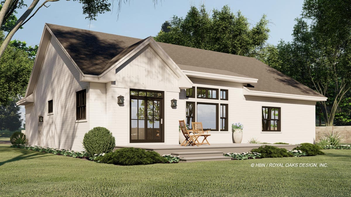 Plan 14707RK: Single Story Modern Farmhouse Plan with Home Office and 3 Bedrooms - 1762 Sq Ft - Image #7 - Country, Farmhouse, Modern Farmhouse, New American, Ranch