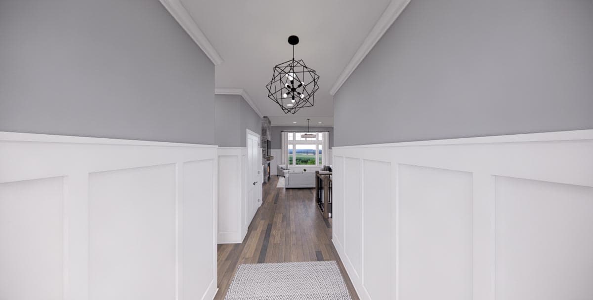 Plan 14708RK: Single Story Traditional Ranch Home Plan with Home Office and 3 Bedrooms - 1762 Sq Ft - Image #9 - Country, Ranch, Traditional