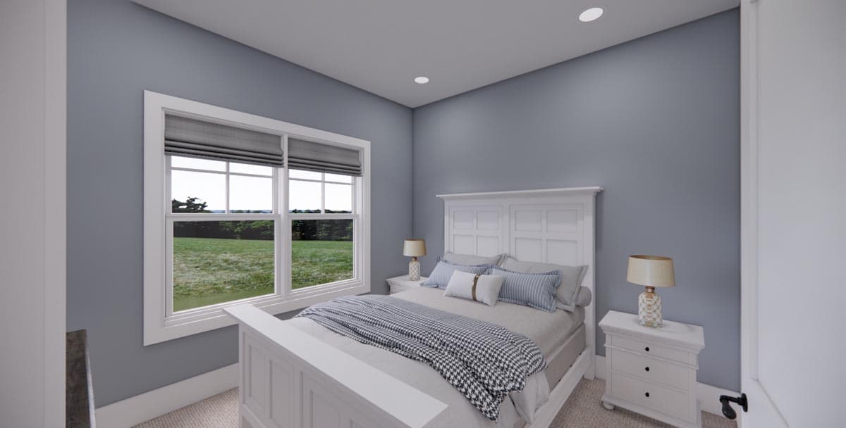 Plan 14708RK: Single Story Traditional Ranch Home Plan with Home Office and 3 Bedrooms - 1762 Sq Ft - Image #19 - Country, Ranch, Traditional