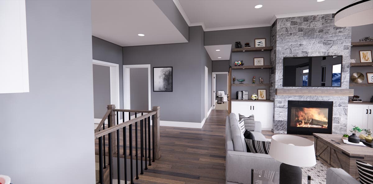 Plan 14709RK: 3 Bed Craftsman Home Plan Offering One Level Living and Lower Level Expansion - Image #16 - Bungalow, Craftsman, Northwest, Ranch