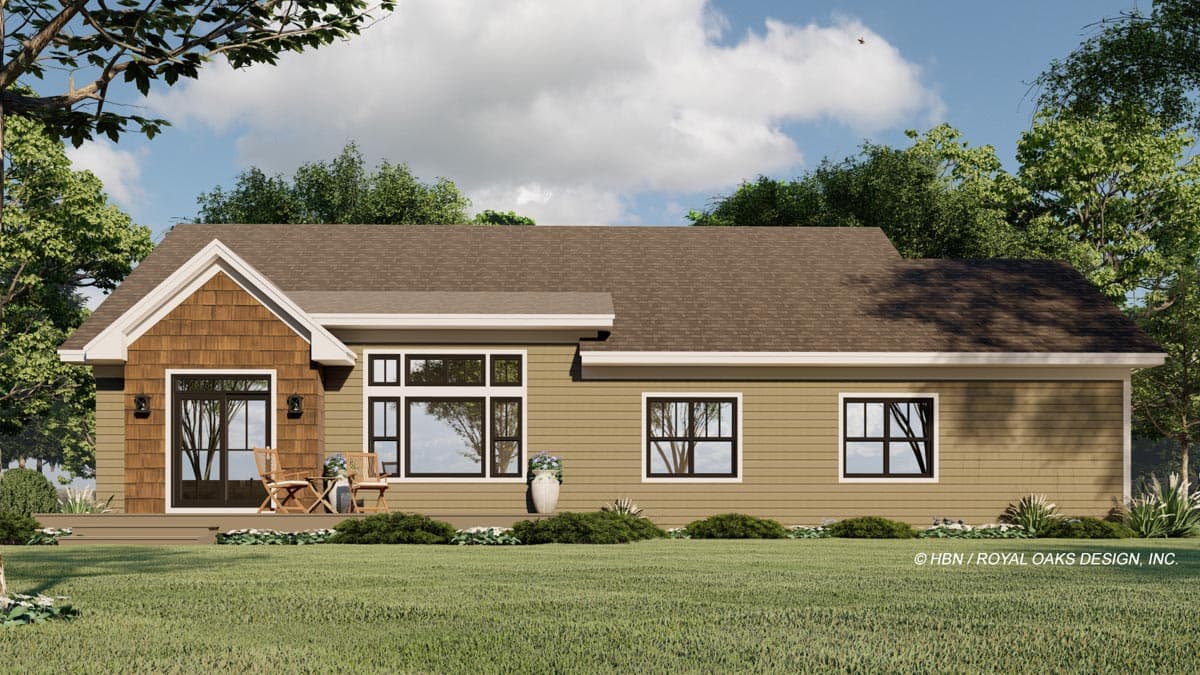 Plan 14709RK: 3 Bed Craftsman Home Plan Offering One Level Living and Lower Level Expansion - Image #6 - Bungalow, Craftsman, Northwest, Ranch
