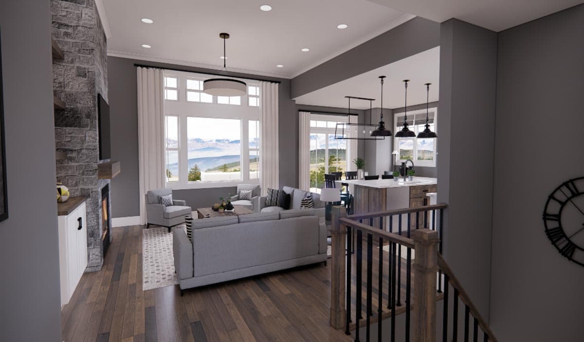 Plan 14710RK: Attractive New American House Plan Offering One Level Living and Lower Level Expansion - Image #10 - Country, Craftsman, New American, Ranch