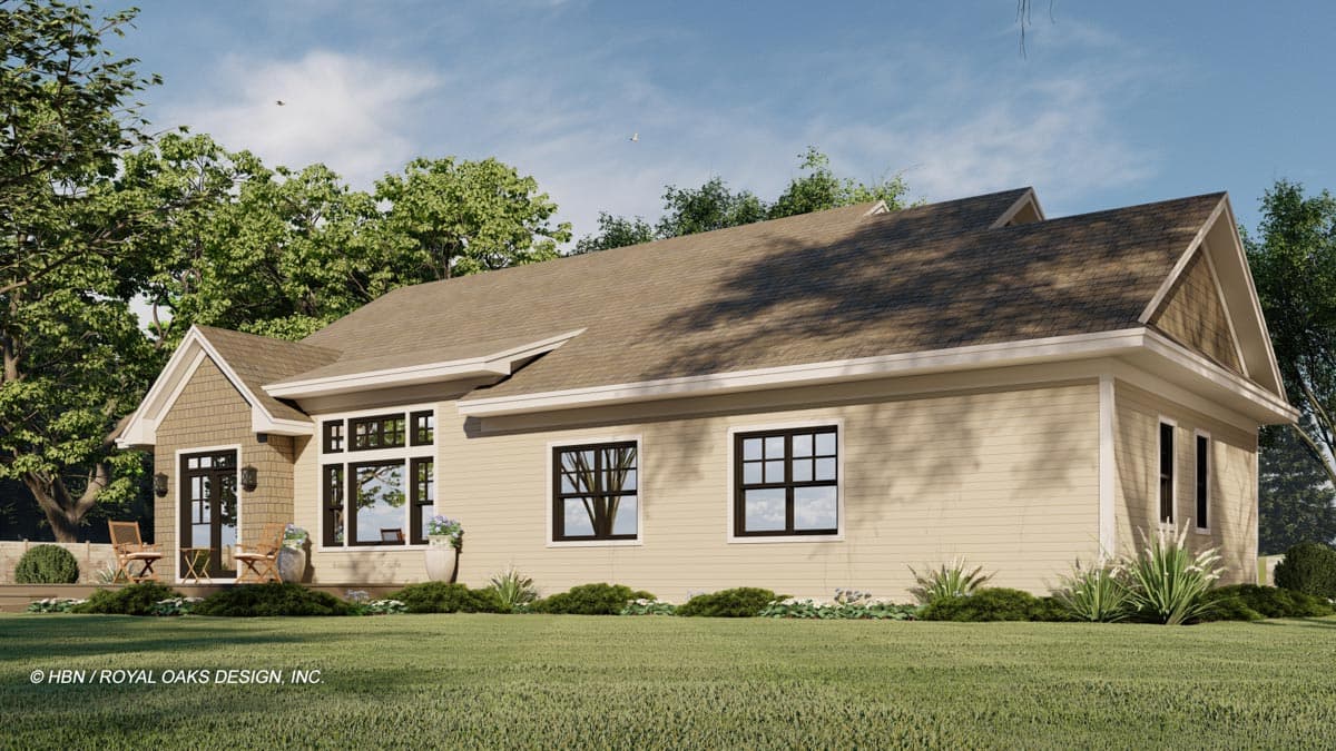 Plan 14710RK: Attractive New American House Plan Offering One Level Living and Lower Level Expansion - Image #6 - Country, Craftsman, New American, Ranch