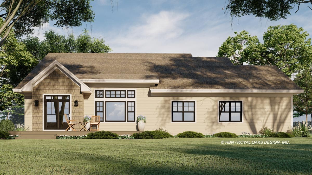 Plan 14710RK: Attractive New American House Plan Offering One Level Living and Lower Level Expansion - Image #7 - Country, Craftsman, New American, Ranch