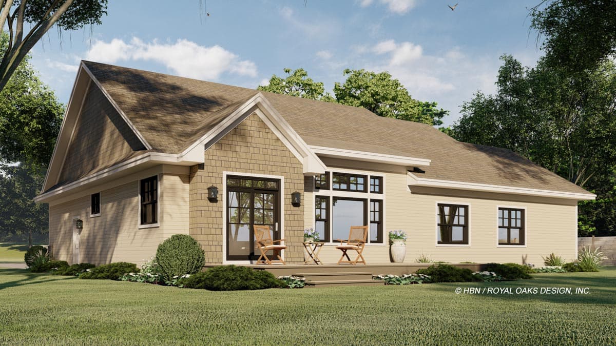Plan 14710RK: Attractive New American House Plan Offering One Level Living and Lower Level Expansion - Image #8 - Country, Craftsman, New American, Ranch