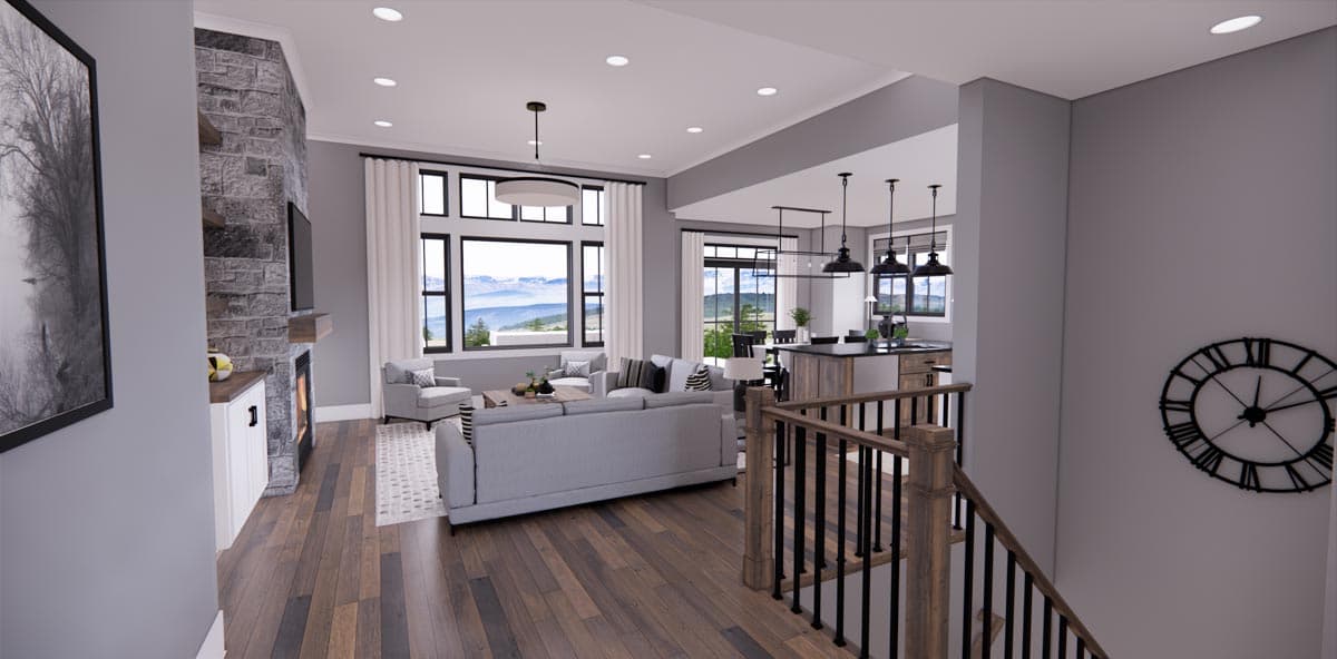 Plan 14711RK: One Story Modern Farmhouse Plan Offering with Lower Level Expansion - Image #8 - Country, Craftsman, Modern Farmhouse, New American, Ranch