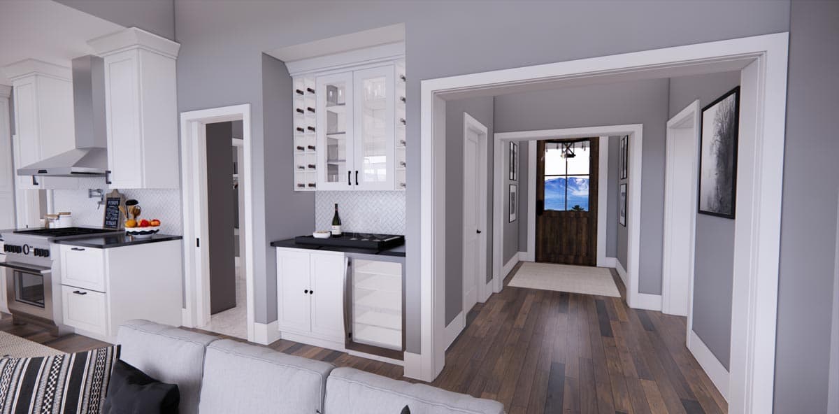 Plan 14711RK: One Story Modern Farmhouse Plan Offering with Lower Level Expansion - Image #9 - Country, Craftsman, Modern Farmhouse, New American, Ranch