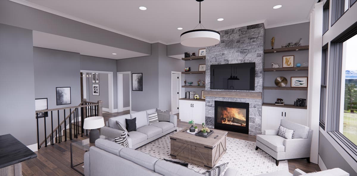 Plan 14711RK: One Story Modern Farmhouse Plan Offering with Lower Level Expansion - Image #13 - Country, Craftsman, Modern Farmhouse, New American, Ranch