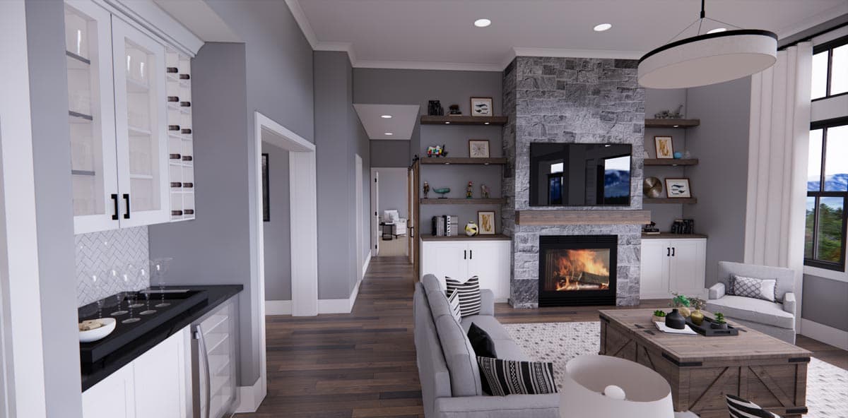 Plan 14711RK: One Story Modern Farmhouse Plan Offering with Lower Level Expansion - Image #14 - Country, Craftsman, Modern Farmhouse, New American, Ranch