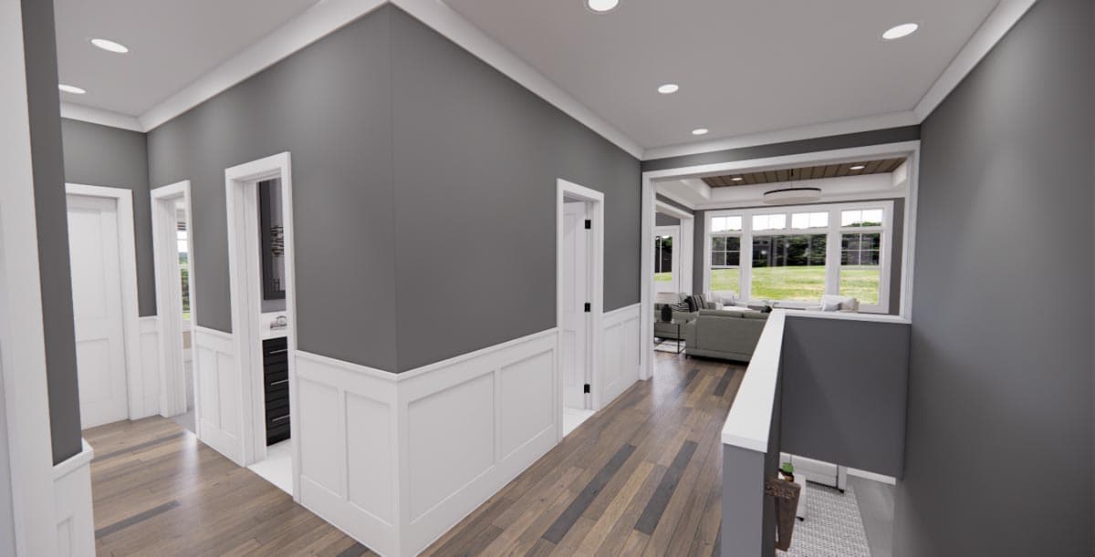 Plan 14714RK: Eye-Catching One-Story Traditional House Plan with Home Office and Three Bedrooms - Image #11 - Country, Southern, Traditional